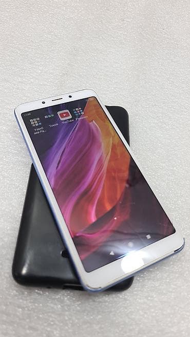 Мобильные телефоны и аксессуары: Redmi, Redmi 6A, Б/у, 32 ГБ, цвет - Голубой, 2 SIM — 4
