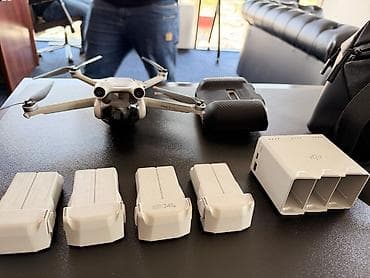 Dji mini 3 pro Комплект: 4 шт батареи Пульт управления Зарядка
