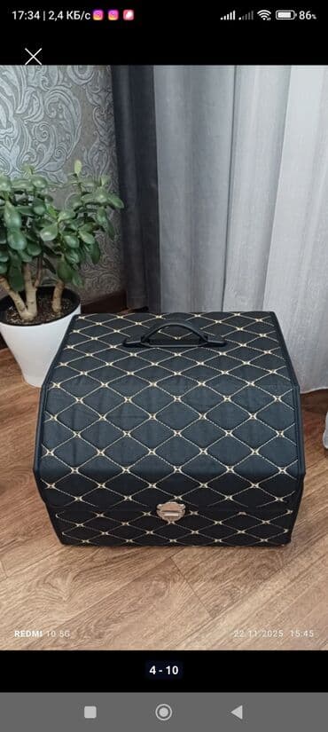 бокс органайзер: Органайзер Для багажника, цвет - Черный, Новый, Самовывоз, Платная доставка — 4