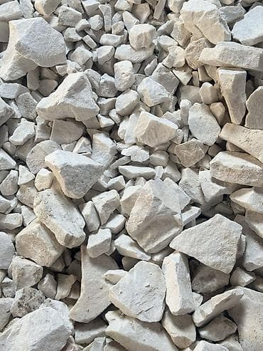 известняк: Мраморная крошка, Белый, Ландшафтная, В тоннах — 3