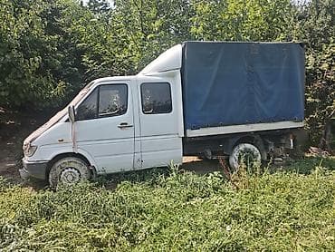 Транспорт: Грузовой фургон Mercedes-Benz Sprinter (двухрядная кабина, тентованный — 1