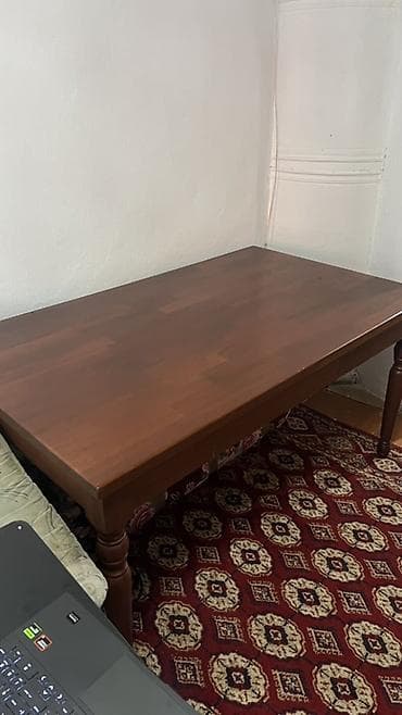 Кухонный стол, Б/у, Прямоугольный, Нераскладной — 7