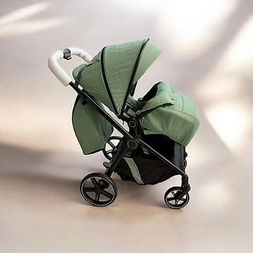 каляска для близнецов: Коляска, цвет - Черный, Новый — 10