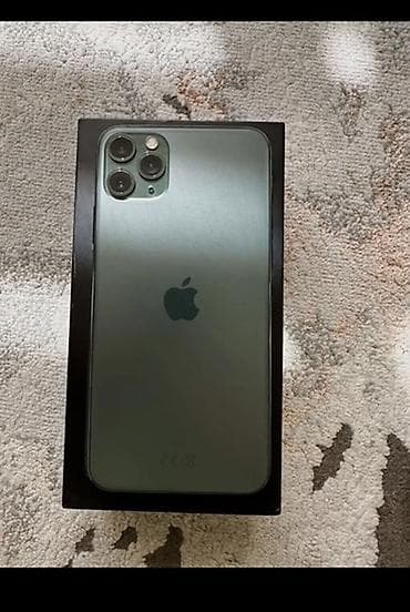 IPhone 11 Pro Max, Matte Midnight Green, Коробка — 1