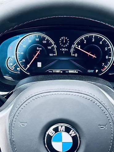 Унаа: BMW 5 series: 2017 г., 3 л, Автомат, Бензин — 9