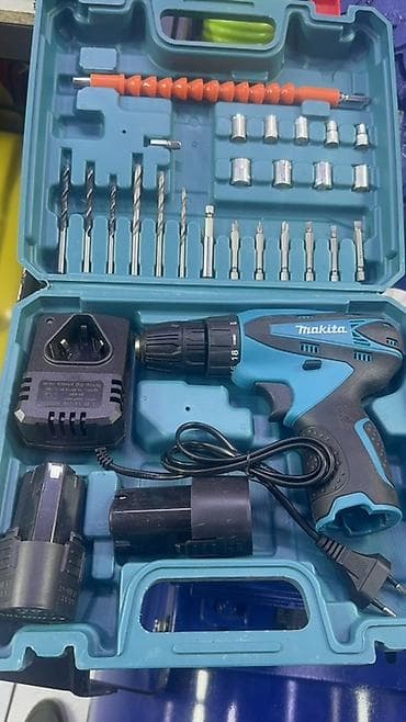 olym spot pro: Аккумуляторный шуруповёрт/дрель Makita в кейсе — набор для сверления и — 2