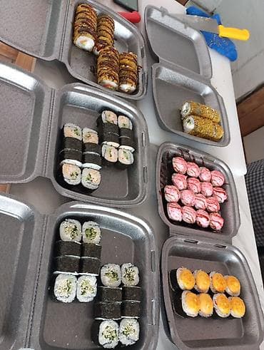 Суши, ролы. крылышки. доставка