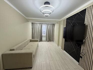 аренда квартир аламедин 1: 2 бөлмө, 58 м², Элитка, 10 кабат, Евроремонт — 1