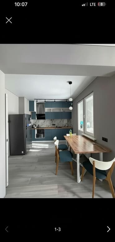 квартира чон арык: Студия, Без подселения, С мебелью полностью — 1