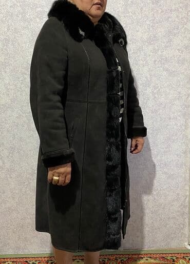 срочно продаю в связи с переездом: Продаю натуральную дубленку с натуральным мехом в отличном состоянии — 5