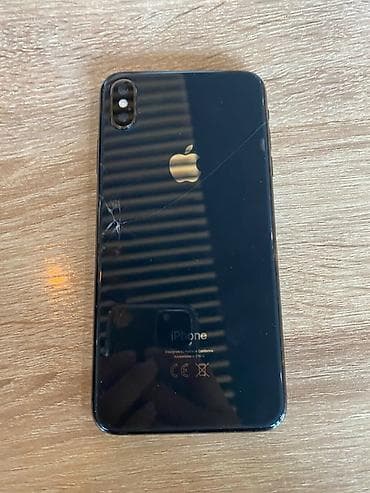 даю в рассрочку: IPhone Xs Max, Б/у, 256 ГБ, Черный, Защитное стекло, Чехол, 100 % — 8