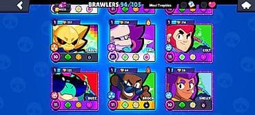 плестешен 3: Игровой аккаунт Brawl Stars Топ 1 Кыргызстана на Вольте и Пёрл - — 5