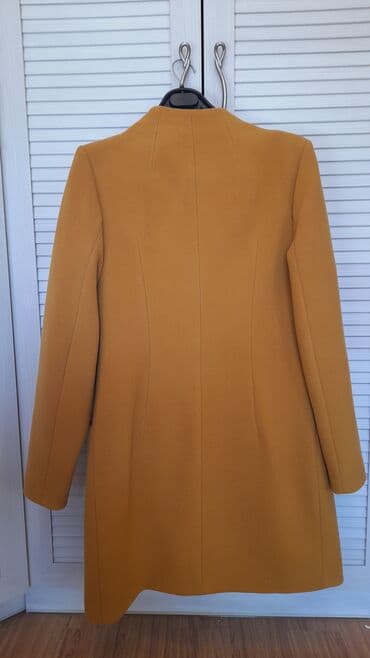 loretta: Пальто, Классика, Осень-весна, Кашемир, По колено, С поясом, L — 4