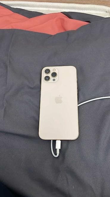 а 80: IPhone 12 Pro Max, Золотой, Кабель — 1
