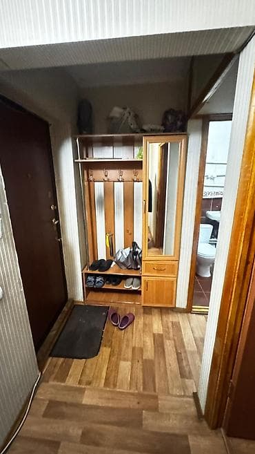 1 комнатная квартира 6 мкр: 2 комнаты, 43 м², 104 серия, 1 этаж, Косметический ремонт — 3