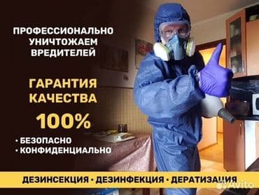 Дезинфекция, дезинсекция, | Тараканы, Вирусы, микробы, Клопы, | Кафе, магазины, Транспорт, Офисы
