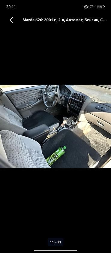 мазда 626 1991: Mazda 626: 2001 г., 2 л, Автомат, Бензин, Седан — 4