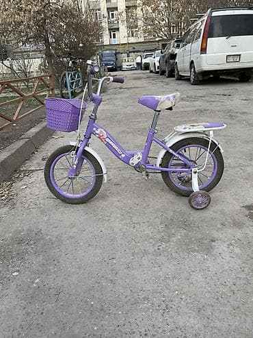 велосипед на 5 лет: Детский велосипед, 4-колесный, 4 - 6 лет, Для девочки — 1