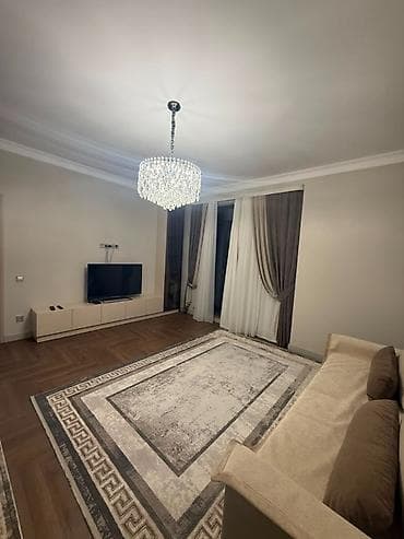 osh flat: Сдается 2-комнатная квартира | 80 м² | ЖК «Южный» Цена: $1 000/месяц — 2