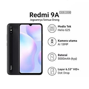 телефон редми ноте 8: Redmi, Redmi 9A, Б/у, 32 ГБ, цвет - Черный, 2 SIM — 1