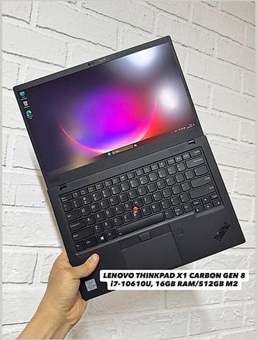 Ноутбуки и аксессуары: Lenovo ThinkPad X1 Carbon Gen 8 (i7-10610U) — это премиальный — 1