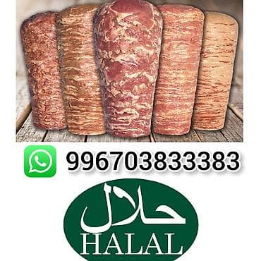 ат жаптык: Шаурма-роллы (мясные конусы для гриля/вертела) — халяль. - В — 1