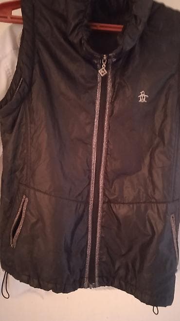 red centr: Жилет безрукавка женский, черный - Легкий ветровочный материал с — 3