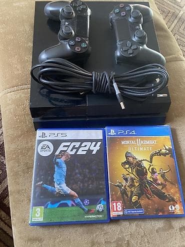 Видео оюндар жана приставкалар: Состояние хорошее есть 3 диска FIFA 24, FIFA 23, Morton kombat 11 — 1