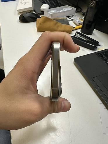 iphone запчасть: IPhone 14 Pro Max, Б/у, 256 ГБ, Золотой, Чехол — 3