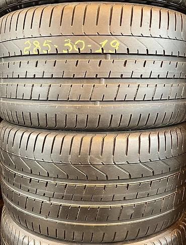 шина бу: Шины 285 / 30 / R 19, Лето, Б/у, Пара, Германия, Pirelli — 1