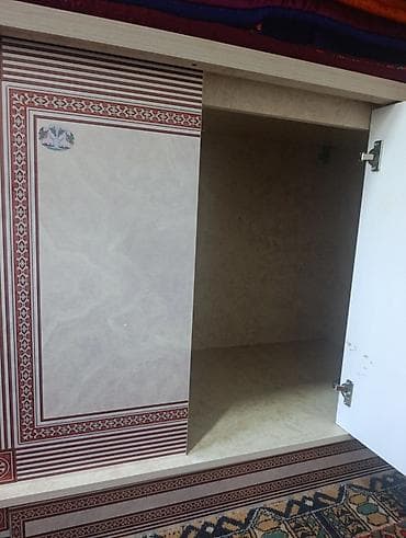 комоды пластиковые: Тумба для вещей и одежды, Без зеркала, ЛДСП, цвет - Бежевый — 2