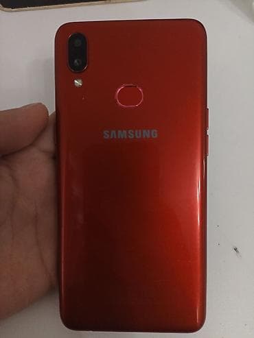 mi max 3: Samsung Galaxy A10s, Б/у, 32 ГБ, цвет - Красный, 2 SIM — 1