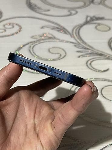 tecno pova 7: IPhone 12 Pro Max, Б/у, 256 ГБ, Blue Titanium, Защитное стекло, Чехол, Коробка, 74 % — 6