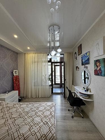 8 мкр: 4 комнаты, 130 м², Элитка, 5 этаж, Дизайнерский ремонт — 10