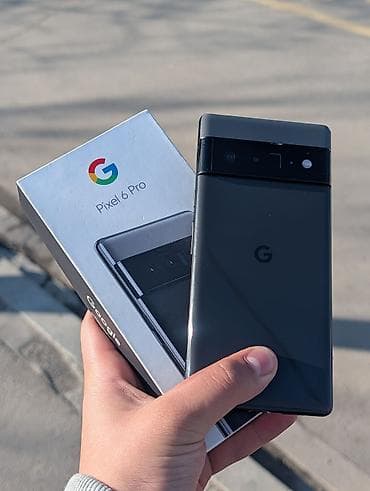 купить телефон google pixel 6: Google Pixel 6 Pro, Б/у, 512 ГБ, цвет - Черный, 1 SIM, eSIM — 5