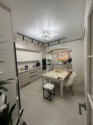 алмашу: 3 комнаты, 100 м², 106 серия улучшенная, 1 этаж, Дизайнерский ремонт — 4