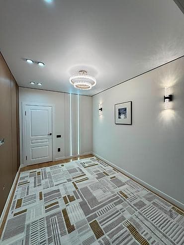 Квартиры: 1 комната, 39 м², Кызыл Аскер Элитка, 8 этаж, Евроремонт — 7