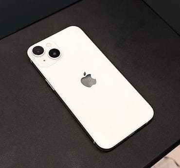 IPhone 14, Б/у, 128 ГБ, Старлайт, Защитное стекло, Чехол, Коробка, 79 %