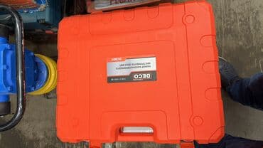 строительные инструменты куплю: Deco фирмасынын 4в 1 набору САТЫЛАТ КОМПЛЕКТТЕ: Болгарка Шрупаверт — 1