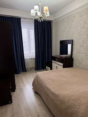 южные мкр: 1 комната, Душевая кабина, Постельное белье, Кондиционер — 9