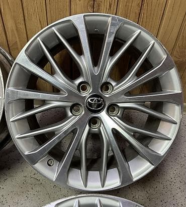 audi a6 с5: Литые Диски R 18 Toyota, Комплект, отверстий - 5, Б/у — 4