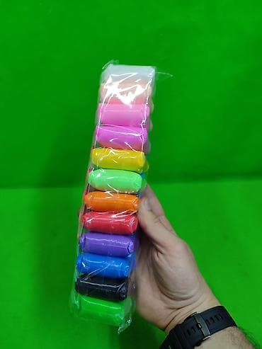 play doh: Пластилин воздушный для детского творчества🟡🟠 Комплектация товара: 12 — 2