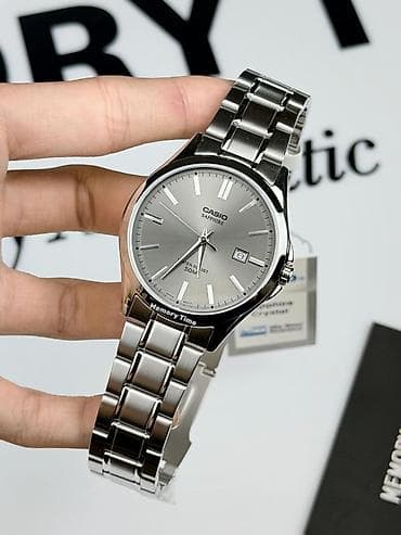 Аксессуары: Классические часы часы, Casio, Мужские, Новый — 5