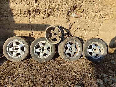 Колеса в сборе R 14, Б/у, Комплект, Легковые, Литые, отверстий - 4