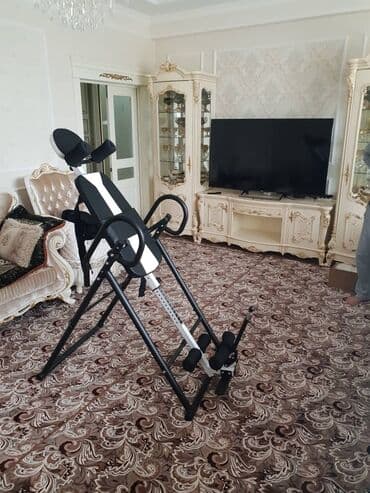 тренажер гиперэкстензия купить бу: Инверсионный стол Снимает боли в спине Цена со скидкой 14.500 сом — 3