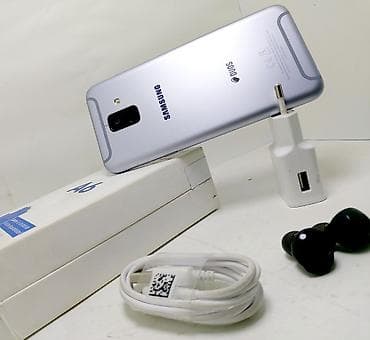 nokia 603: Samsung Galaxy A6, Б/у, 32 ГБ, цвет - Серебристый, 2 SIM — 4