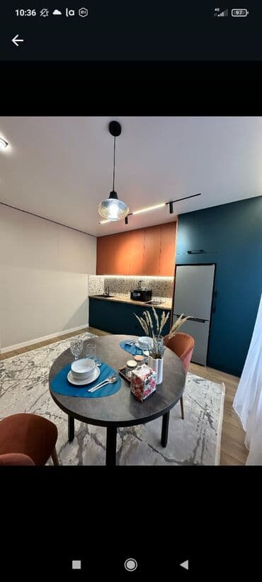 квартира в аренду кудайберген: 1 комната, Душевая кабина, Постельное белье, Кондиционер — 5