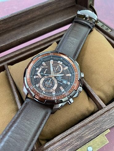 Наручные часы: EDIFICE Модель : EFR539 ___ Функции : дата, секундомер, стрелки со — 1