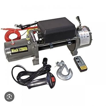 Оборудование для швейных цехов: Лебедка электрическая Winch 12000 lb новая из Китая заказали 2 шт один — 1