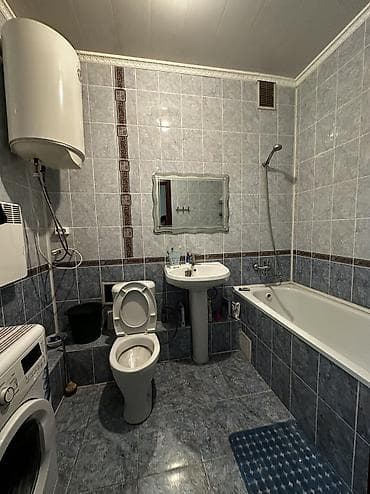 улан мкр: 1 комната, 43 м², 106 серия, 3 этаж, Косметический ремонт — 10